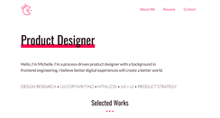 Desktop Screenshot of michellewegenstein.com